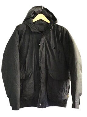 DC- MENS BLACK ULTRA WARM POCKETS ZIPUP PUFFER JACKET SIZE MEDIUM